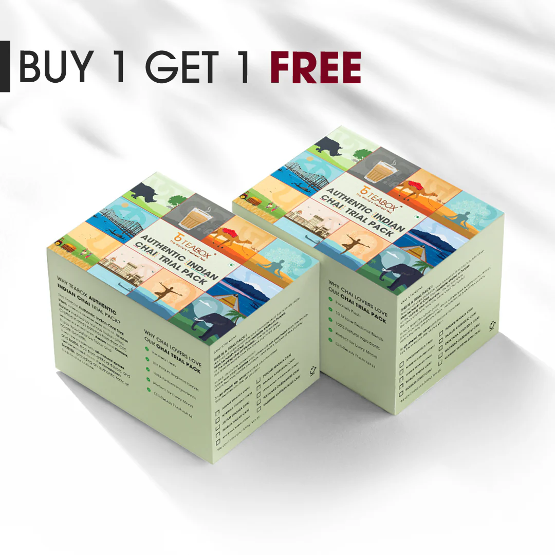 Authentic Indian Chai Trial Pack - Buy 10 Chais & Get 10 Chais Free (2 Boxes) - Image 10