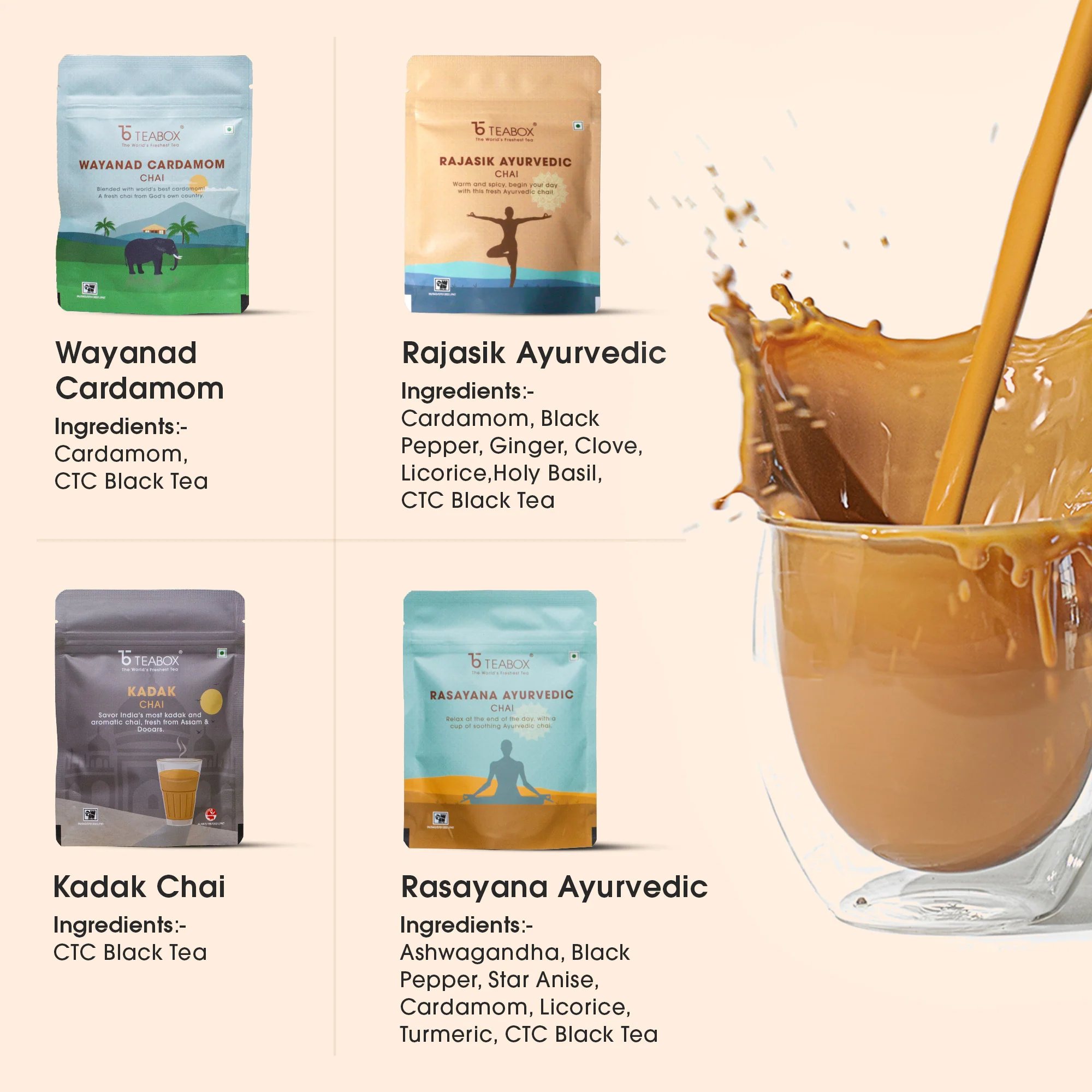 Authentic Indian Chai Trial Pack - Buy 10 Chais & Get 10 Chais Free (2 Boxes) - Image 5
