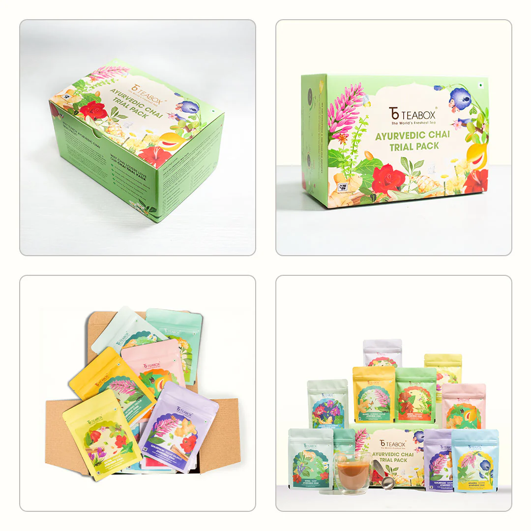 Ayurvedic Chai Trial Pack (Free Valencia Glass Teacup & Ideal Teaspoon) - Image 6