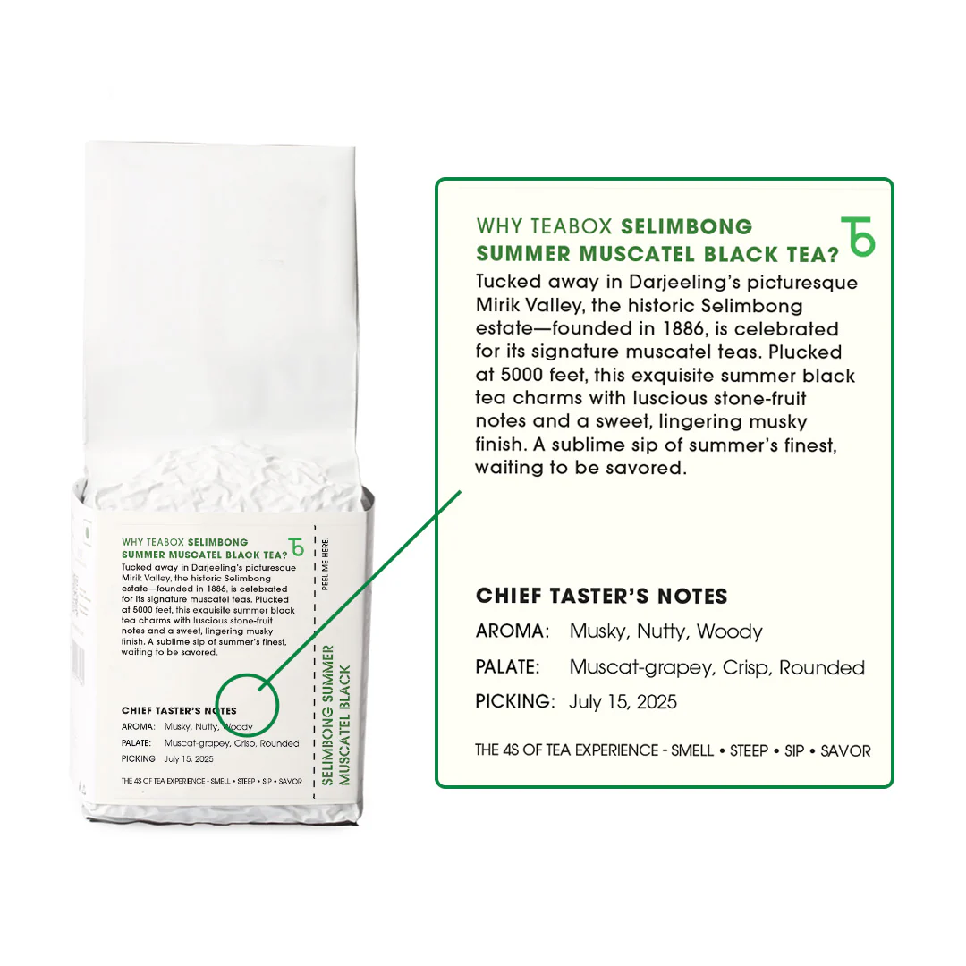 Darjeeling Selimbong Summer Muscatel Black - Image 7