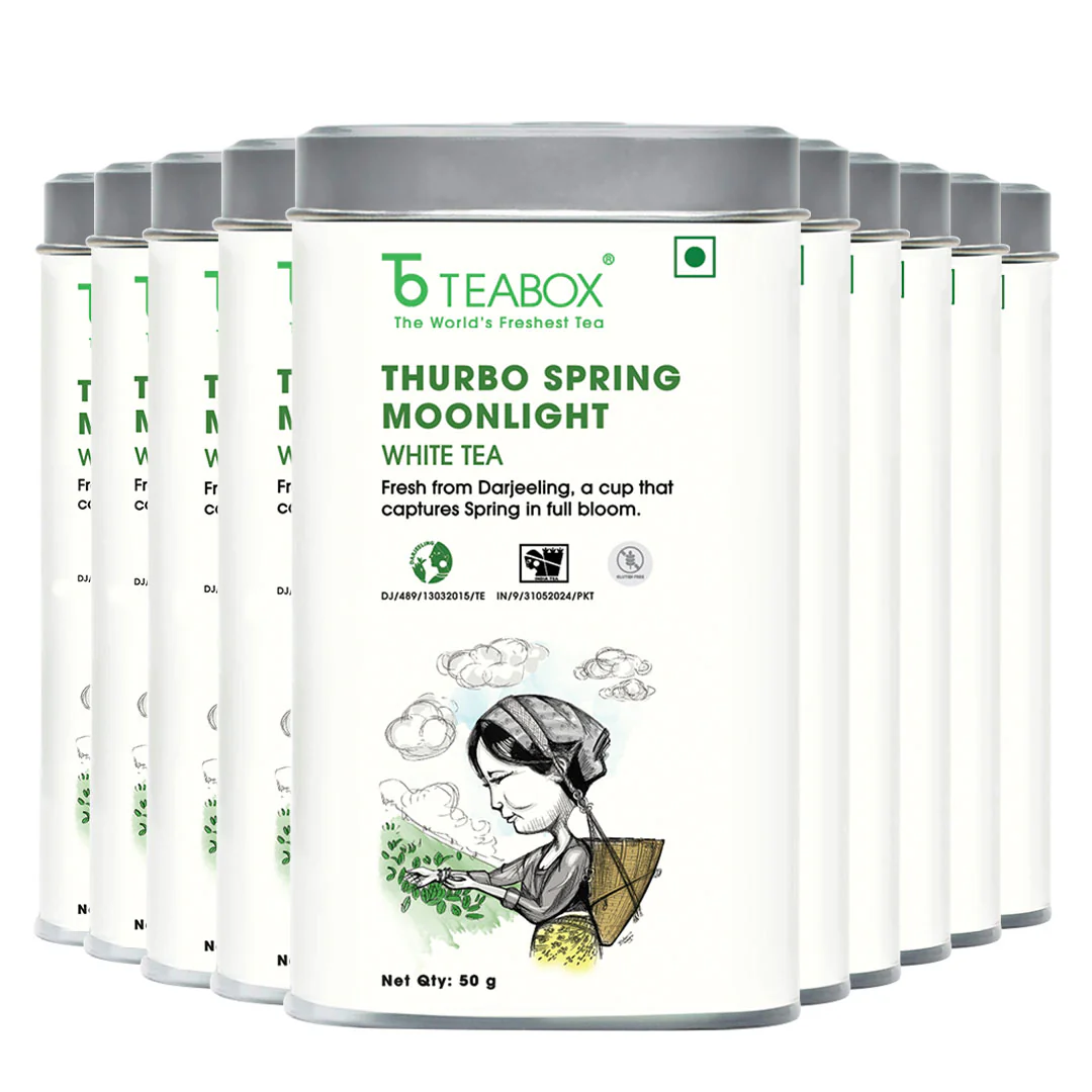 Darjeeling Thurbo Spring Moonlight White - Image 12