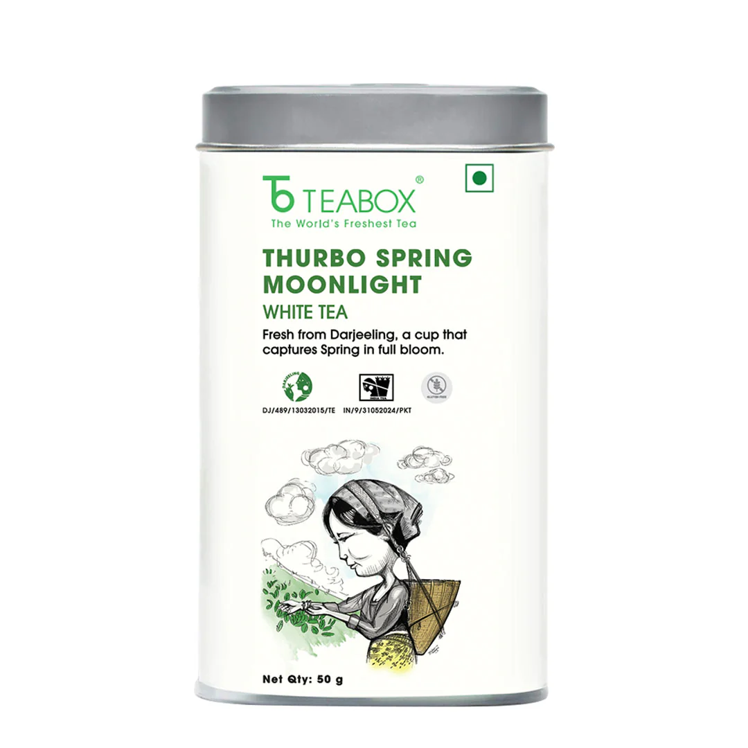 Darjeeling Thurbo Spring Moonlight White - Image 9