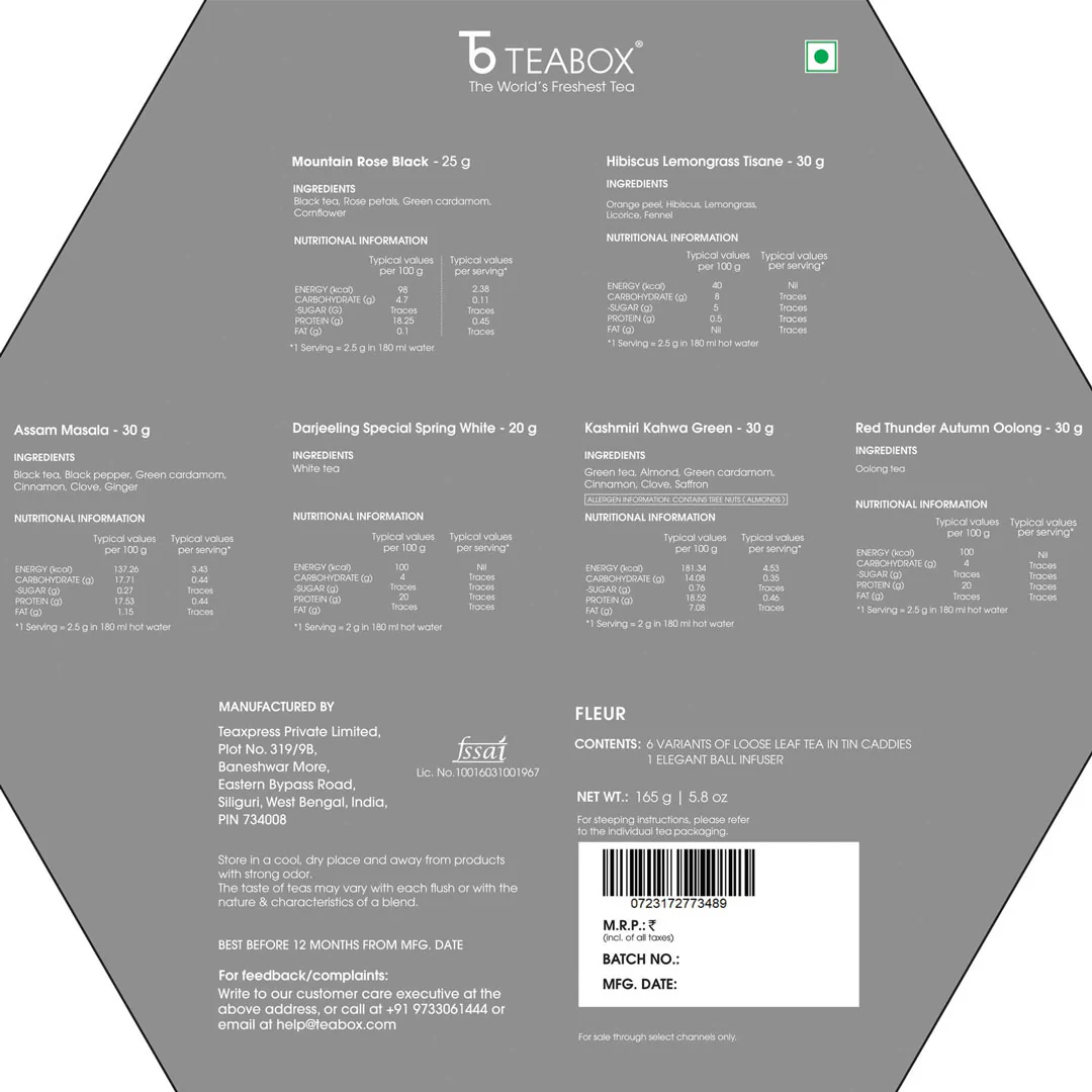 Fleur: Gourmet Tea Gift - Image 8