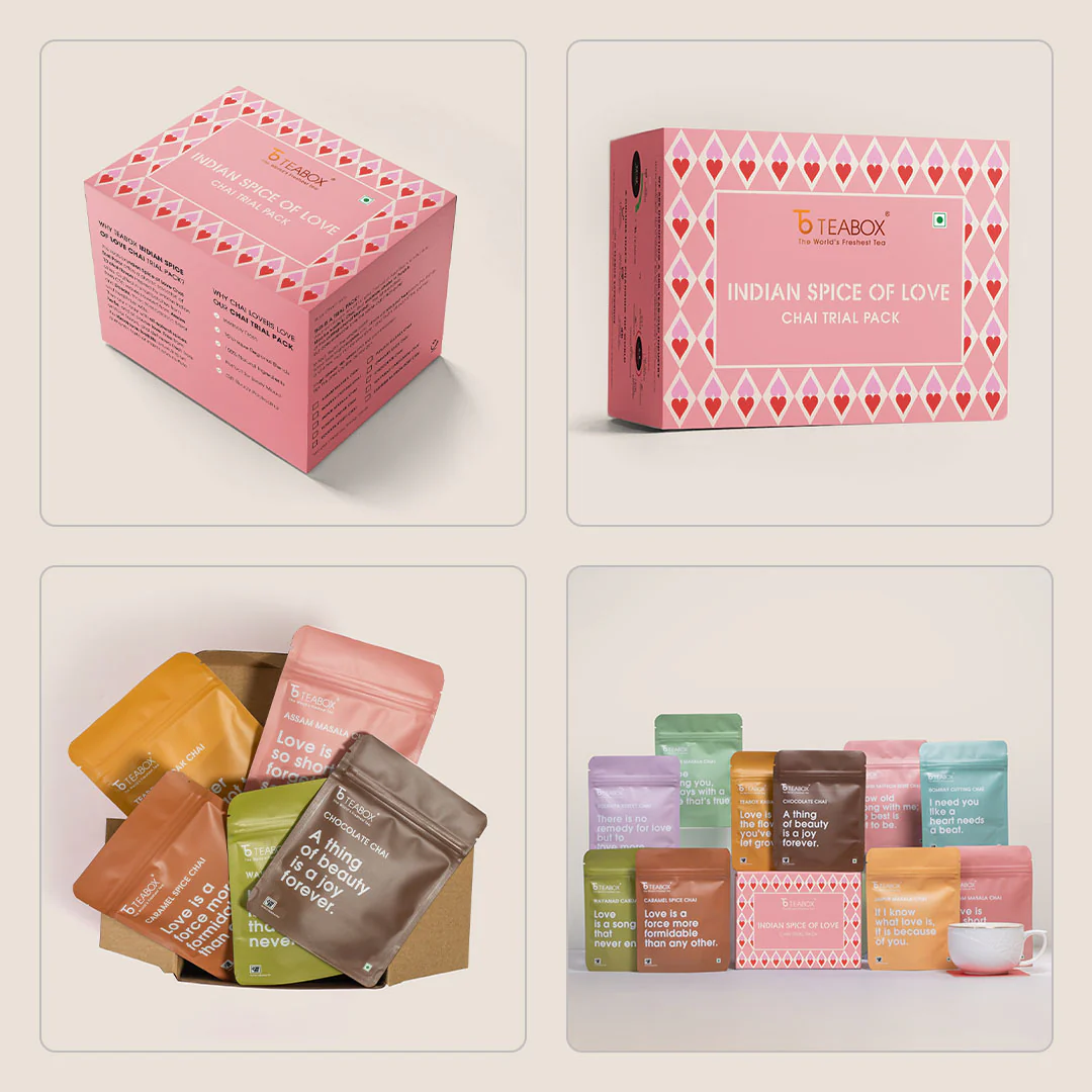 Indian Spice Of Love Chai Trial Pack - Buy 10 Chais & Get 10 Chais Free (2 Boxes) - Image 5
