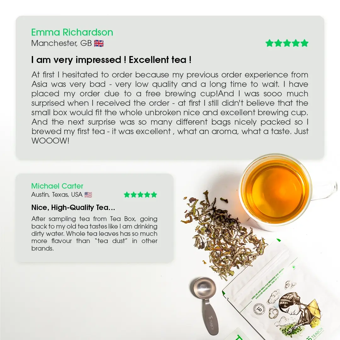 Indian Whole Leaf Trial Pack (Free Seidel Glass Tea Mug With Infuser & Ideal Teaspoon) - Image 4