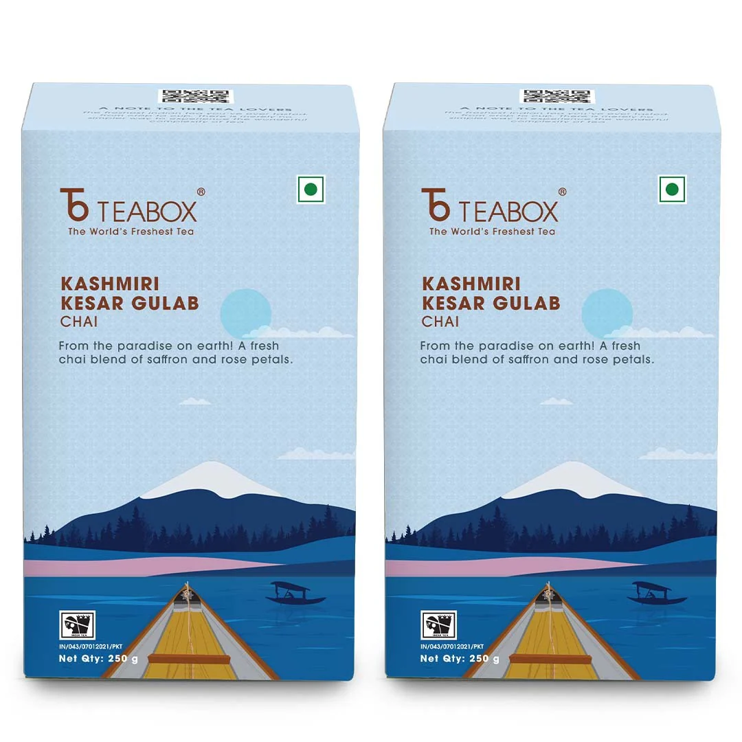 Kashmiri Saffron Rose Chai - Image 8