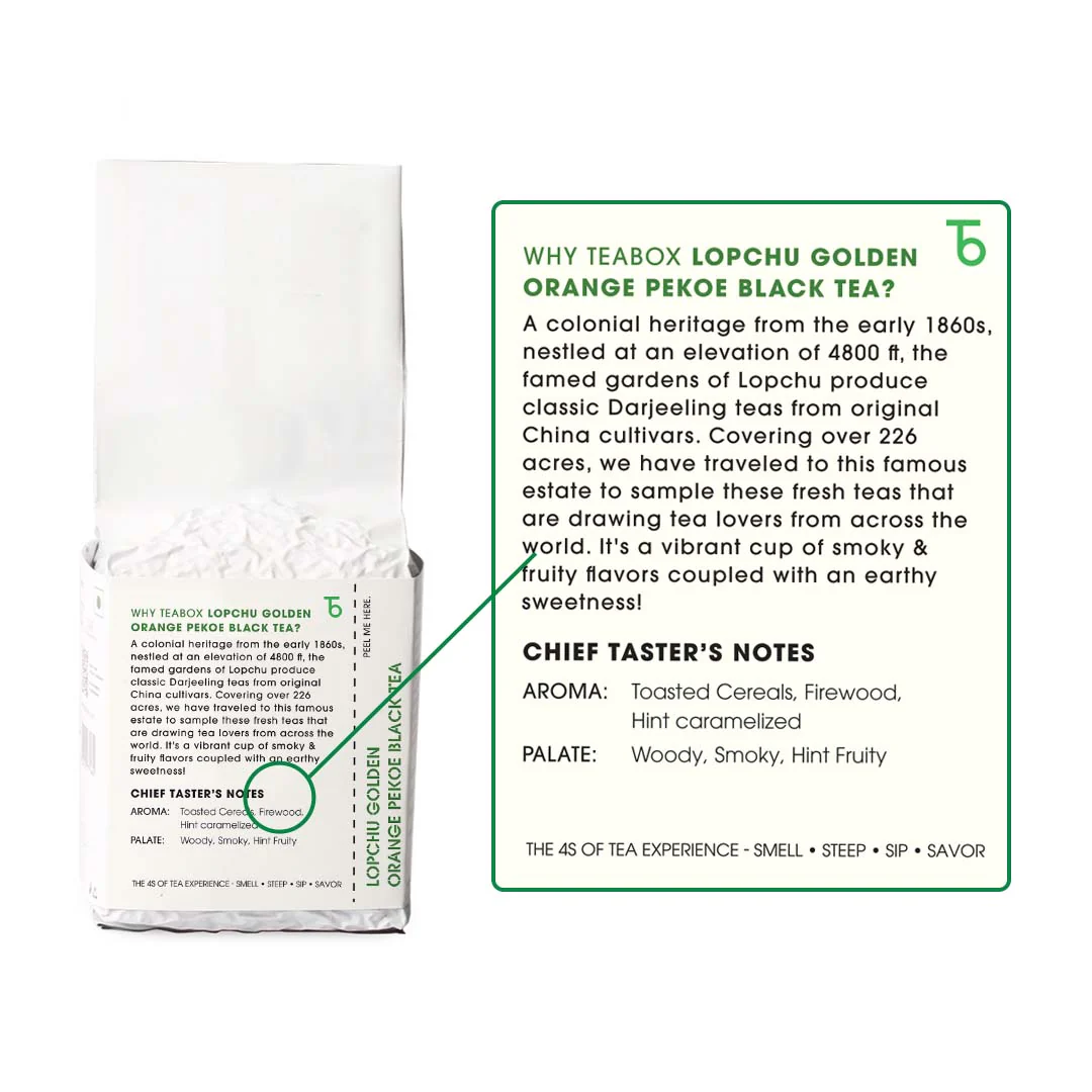 Darjeeling Lopchu Golden Orange Pekoe Black - Image 6