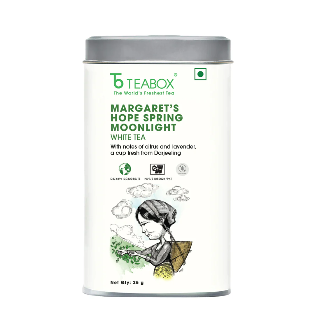 Darjeeling Margaret's Hope Spring Moonlight White - Image 9