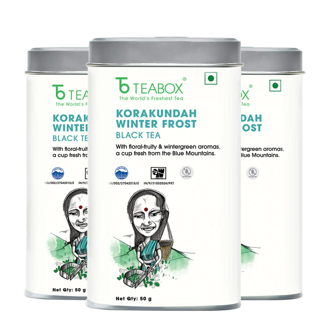 Nilgiri Korakundah Winter Frost Black - Image 10