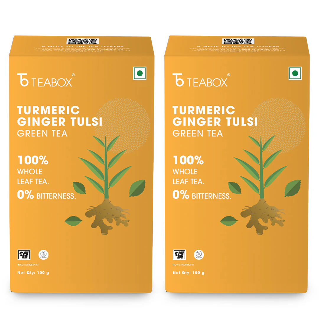 Green Tea Turmeric Ginger Tulsi Immunity - Image 8
