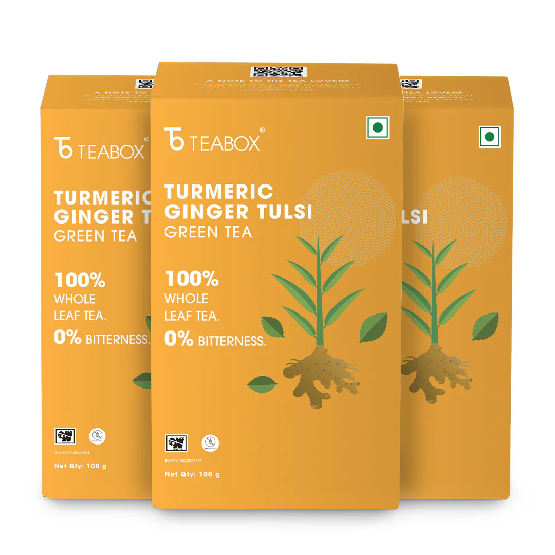 Green Tea Turmeric Ginger Tulsi Immunity - Image 9