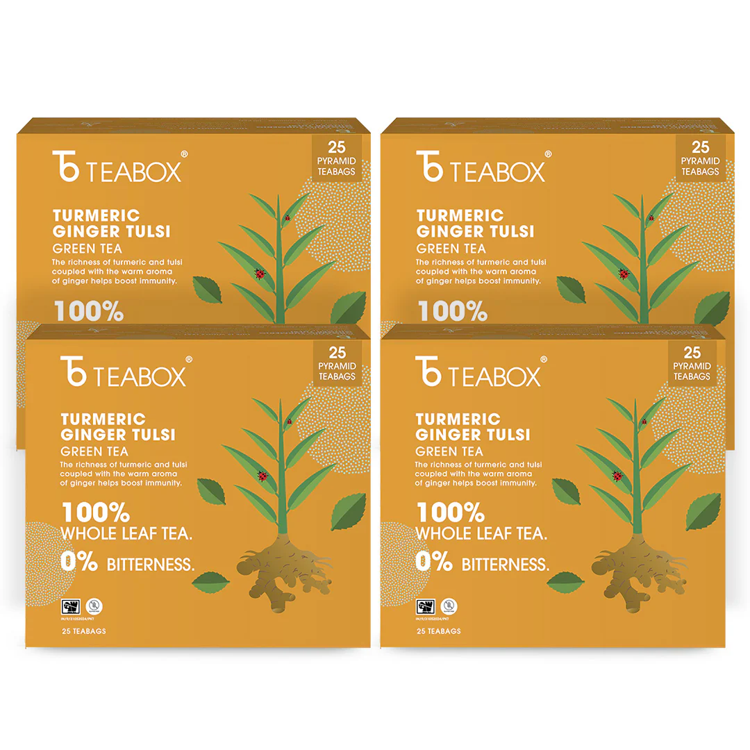 Turmeric Ginger Tulsi Green (Teabags) - Image 6