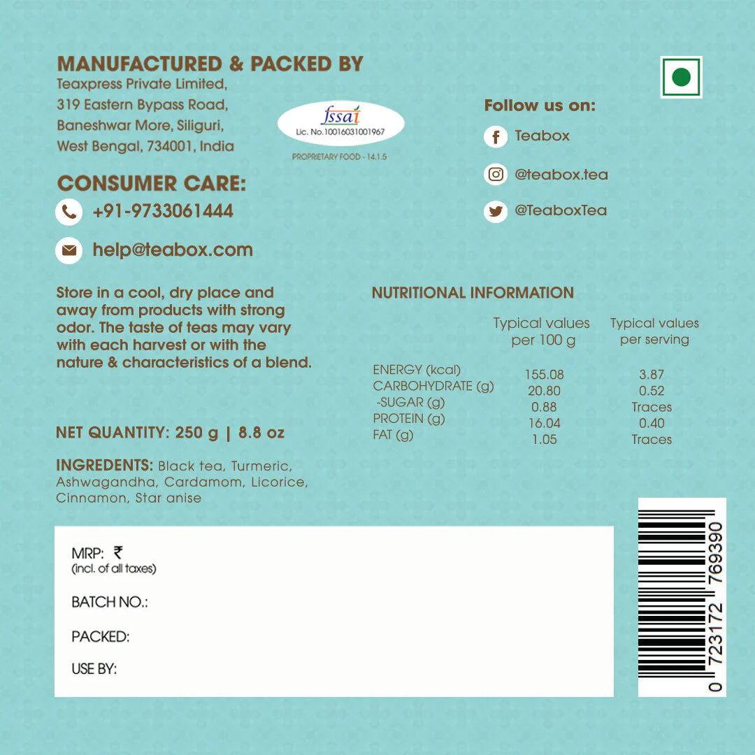 Rasayana Ayurvedic Chai (Evening) - Image 7