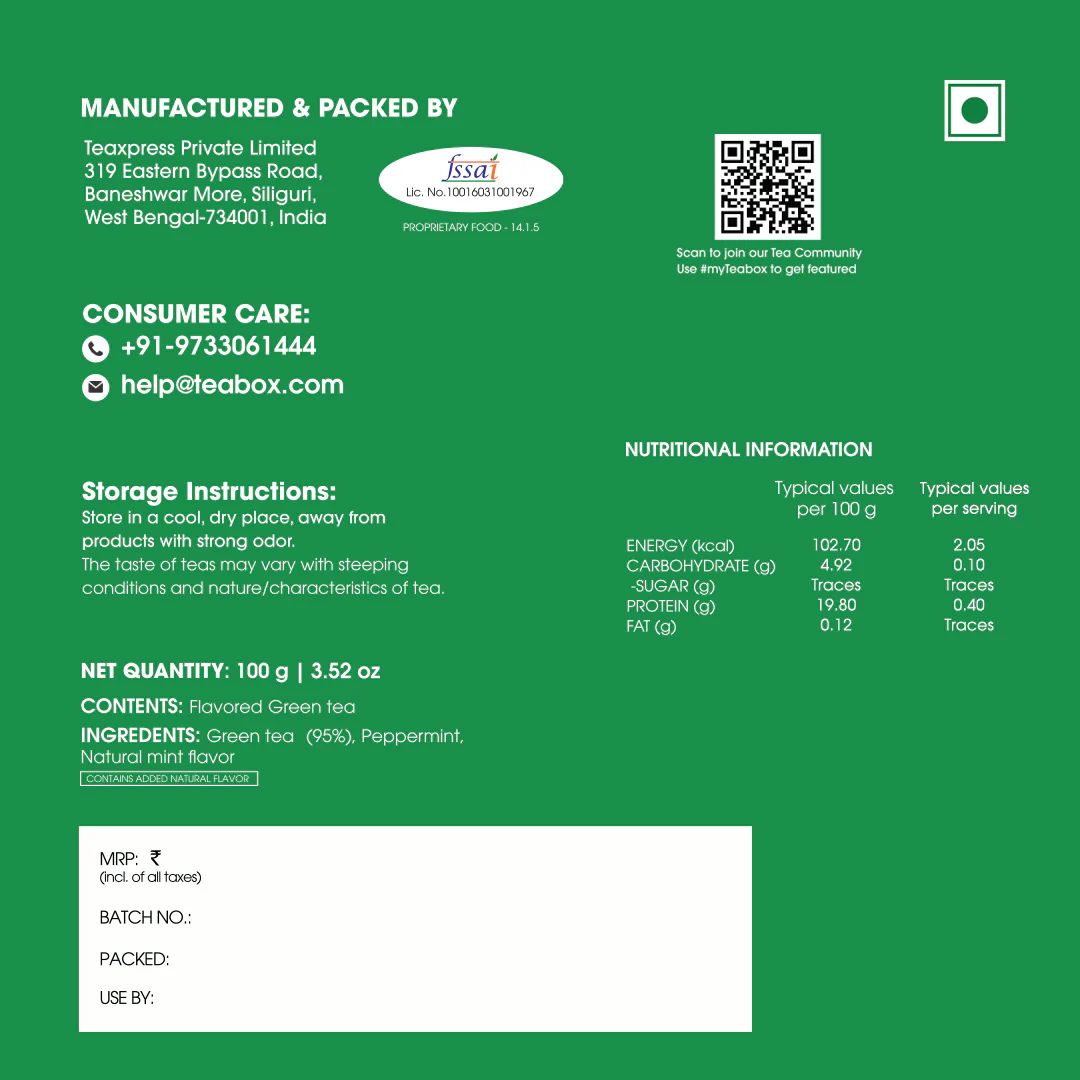 Green Tea Mint Digestion - Image 6