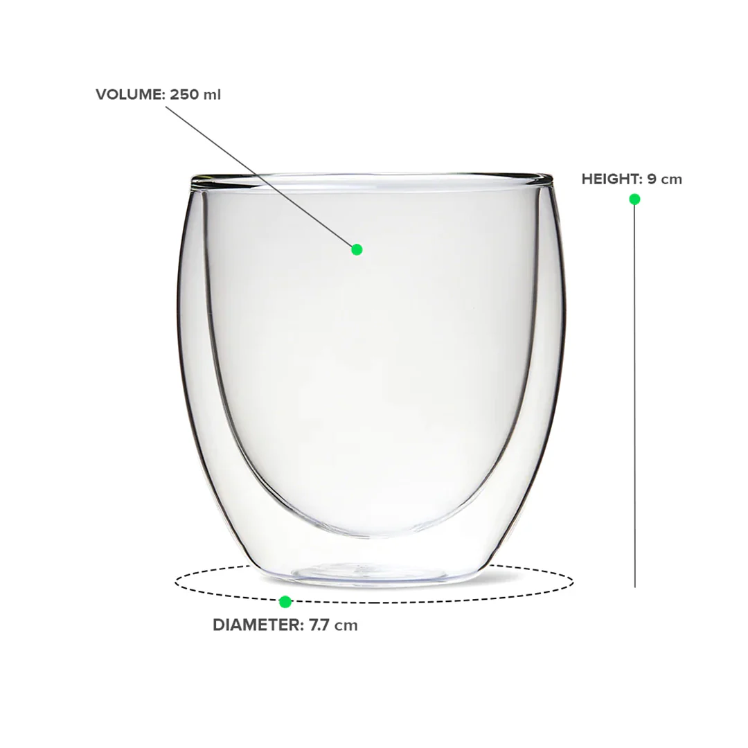 Valencia Glass Teacup - Image 3